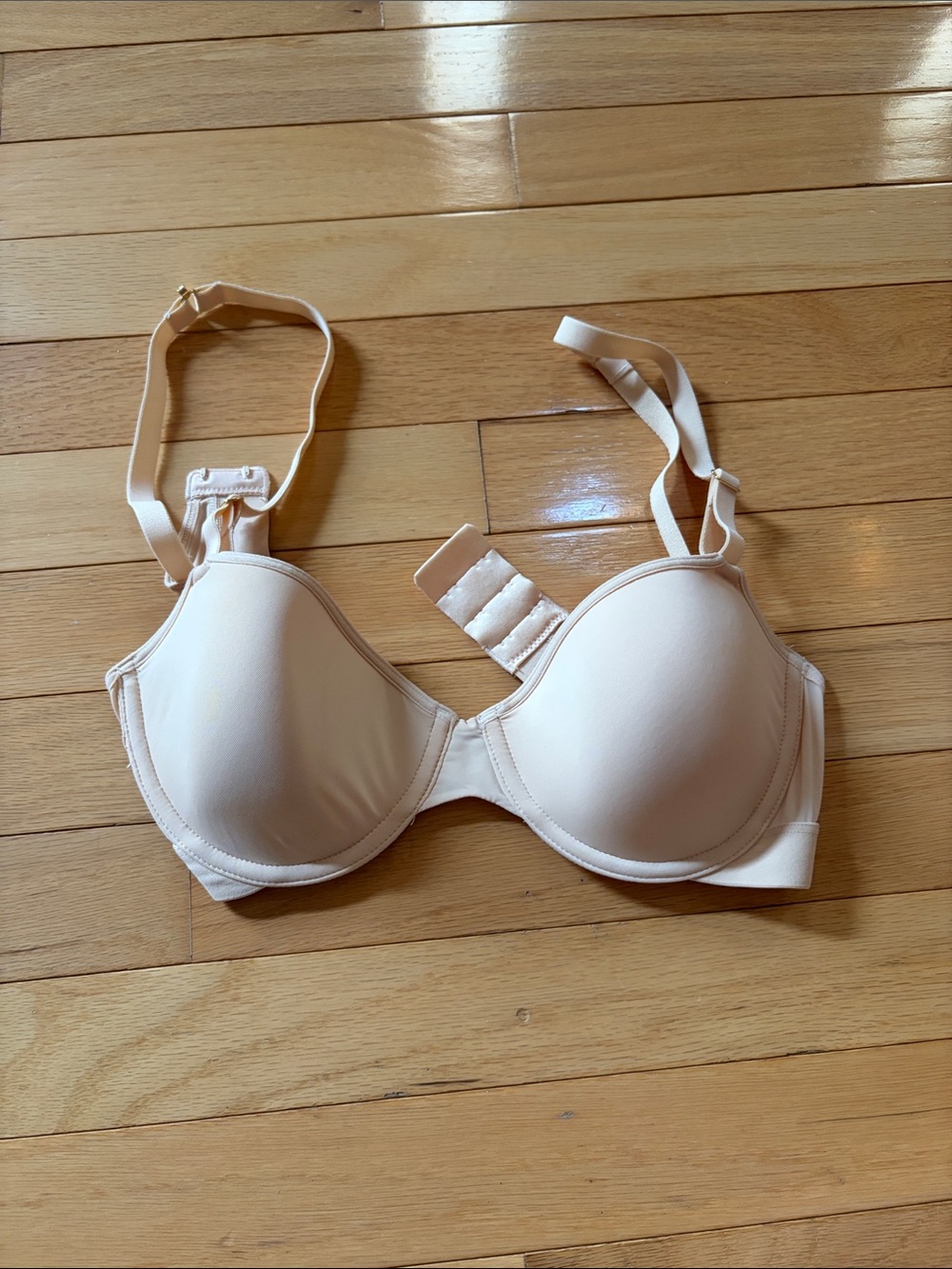Lively Padded Underwire Bra in Light Beige
